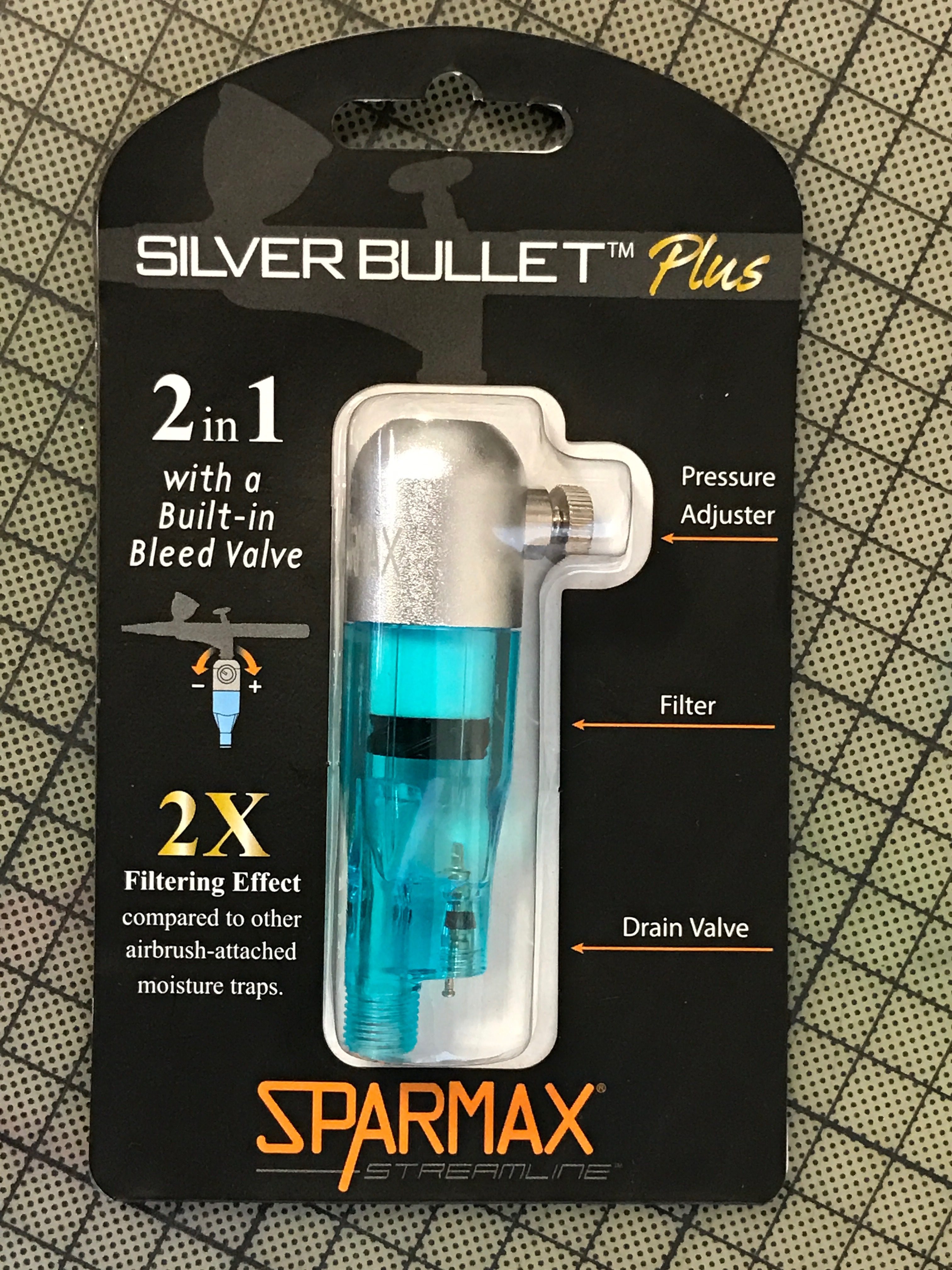 Airbrush Luftfilter und Wasserabscheider Mini Silver Bullet Sparmax 1002451 