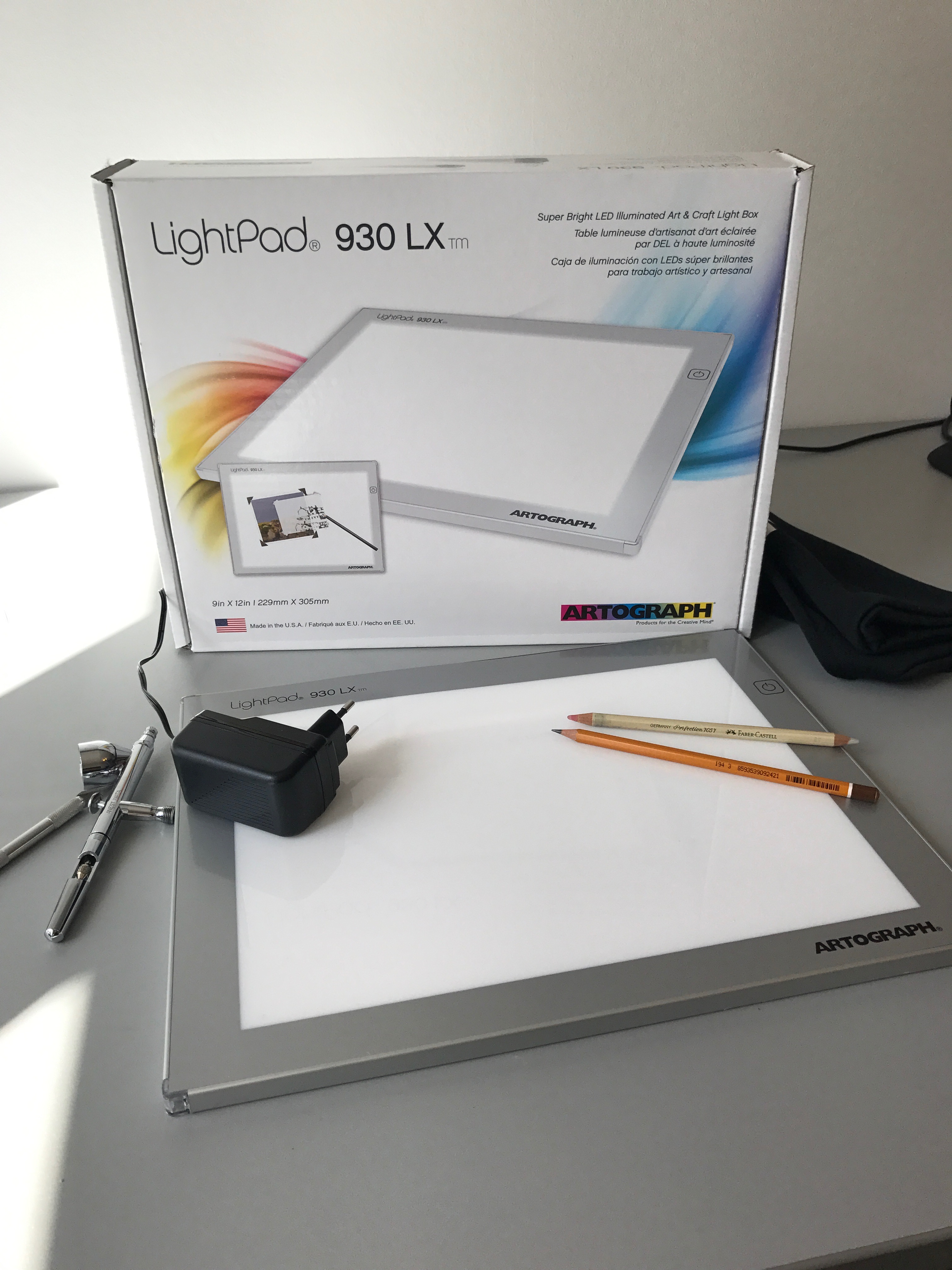 Artograph Lightpad 930 LX: Licht im Din A4 Format