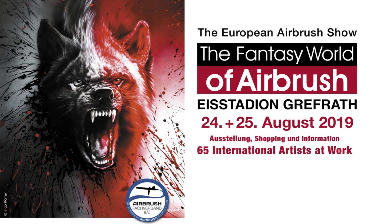 The Fantasy World of Airbrush: Deutschlands größte Airbrush-Ausstellung