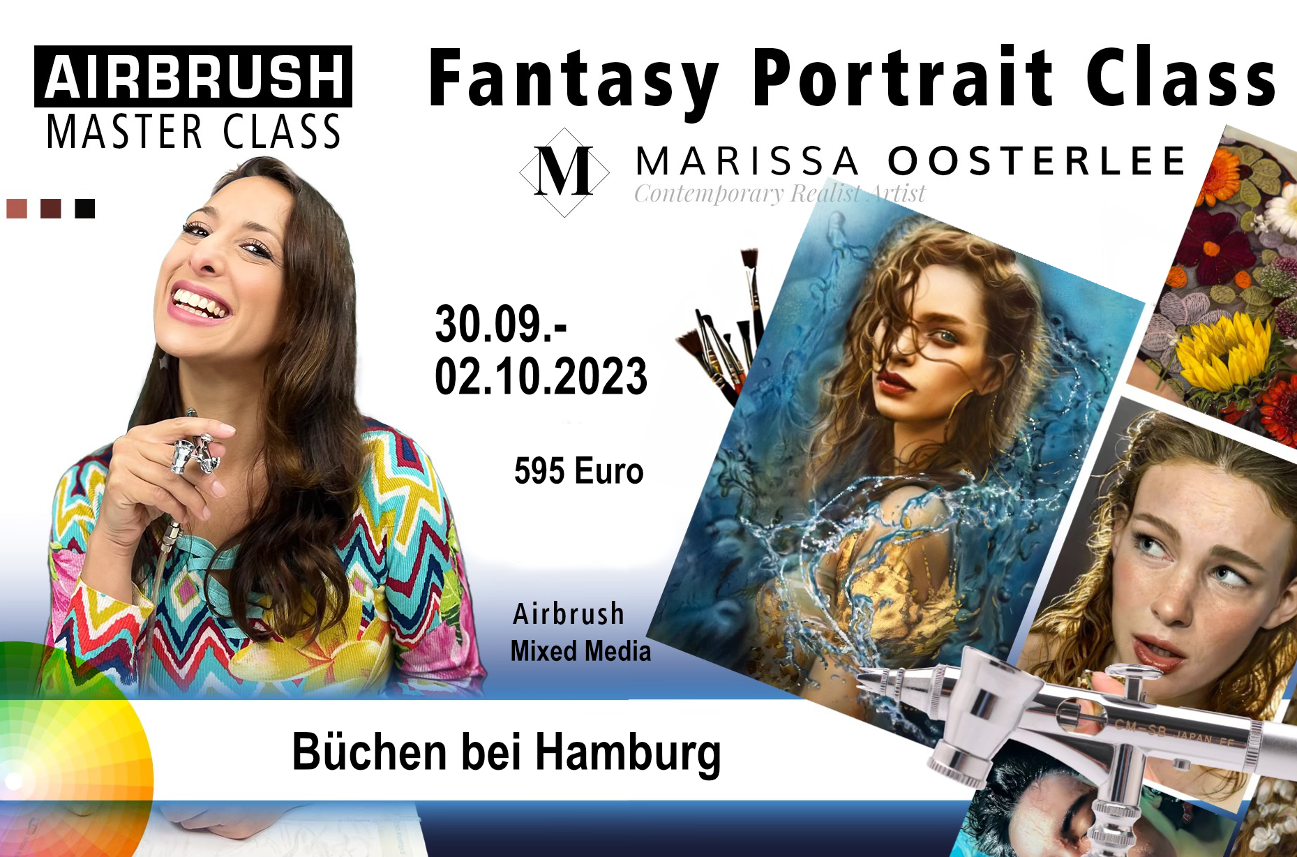 Fantasy Porträt-Workshop mit Marissa Oosterlee am 30.09.-02.10.2023