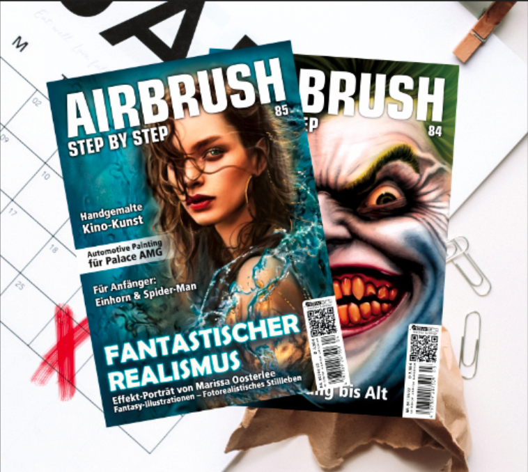 Freitag ist Airbrush Step by Step-Tag!