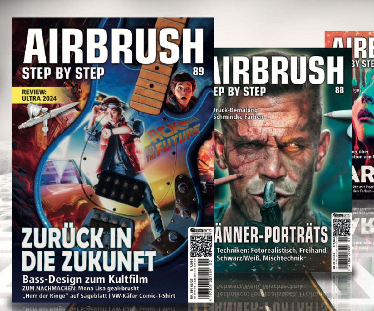 Airbrush Step by Step: Buch- und Online-Handel statt Zeitschriftenkiosk