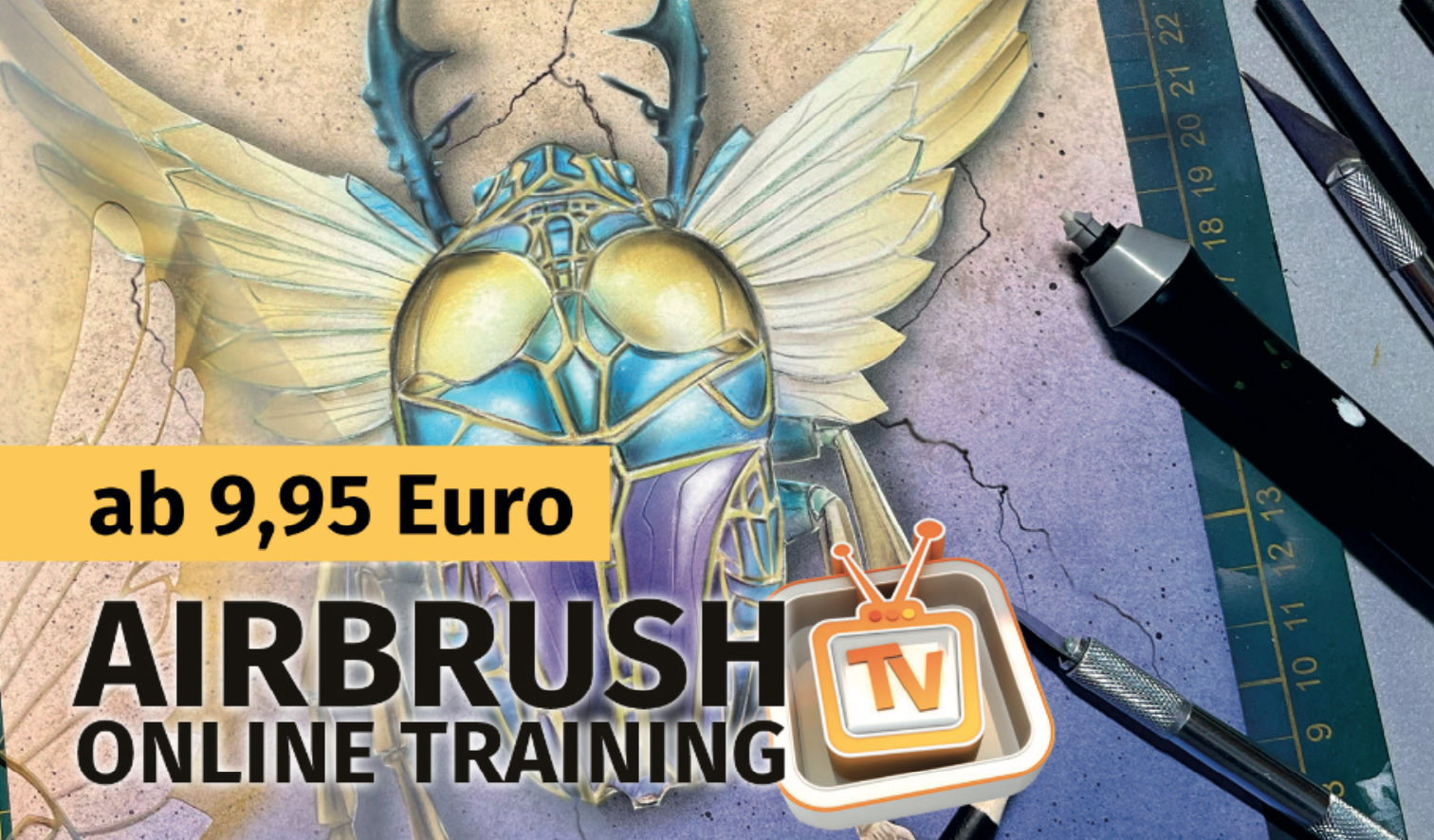 Airbrush-Video.de: Neue Videos und flexible Abo-Angebote